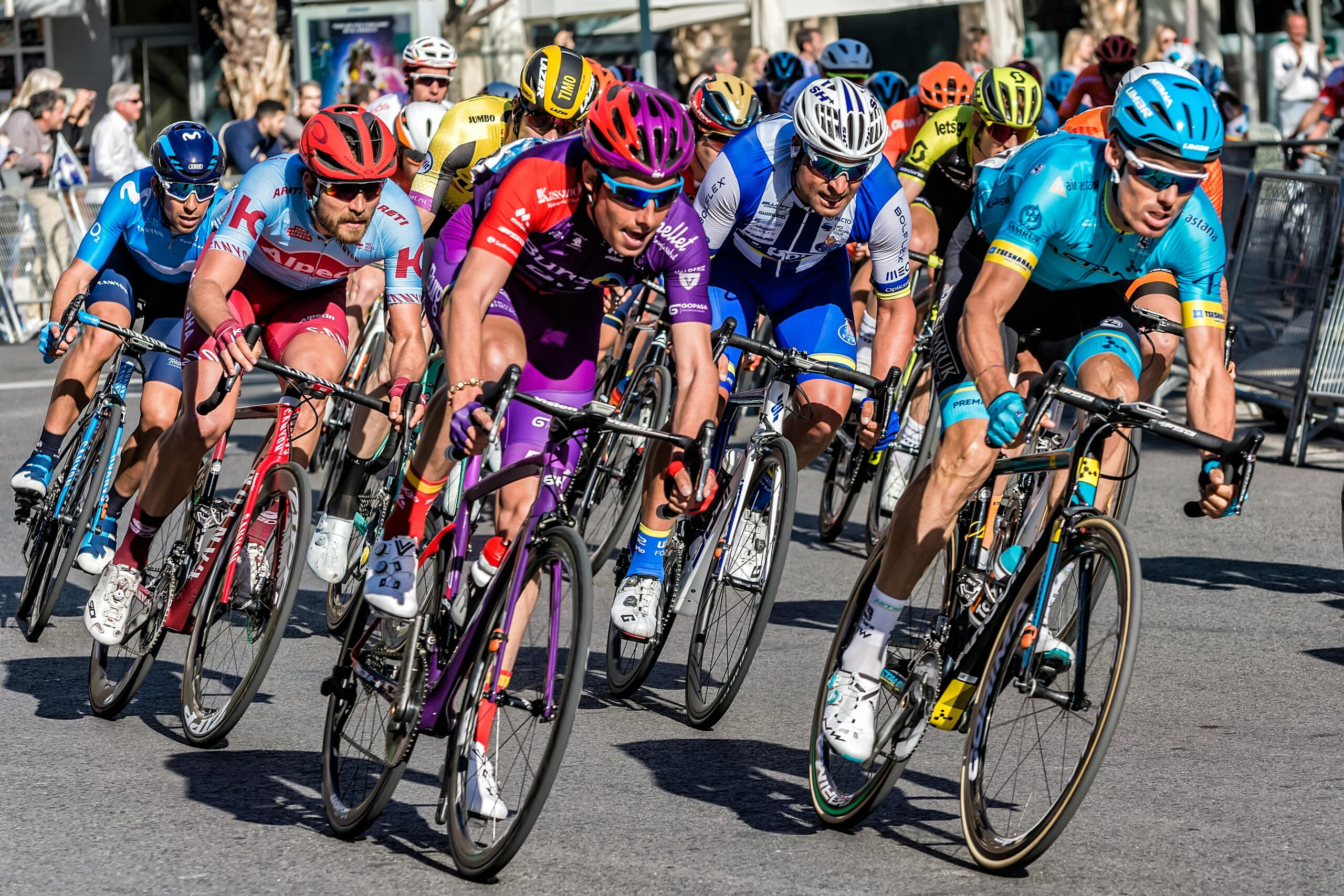 competição de ciclismo