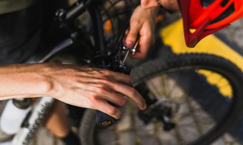 manutenção de freios de bicicletas